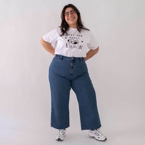 100% cotton medium wash Shiny by Nature original jeans 2x